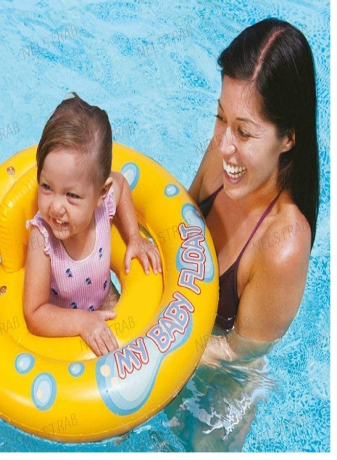 NELSTRAB:- Bath Swim Ring Water Float Ring Tube Boat for Kids Swimming Tube for Kids Swim Tube(1 to 2 Years)(Multi Color)(1 PIS) - Image 2